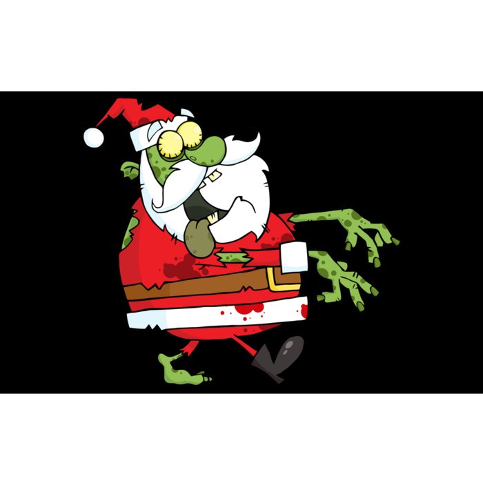 Zombie Santa Bumper Sticker