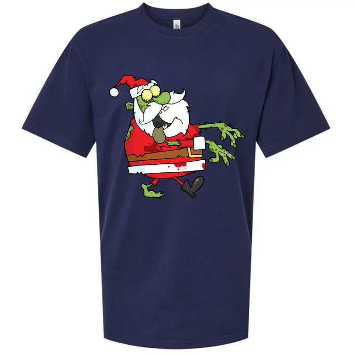 Zombie Santa Sueded Cloud Jersey T-Shirt