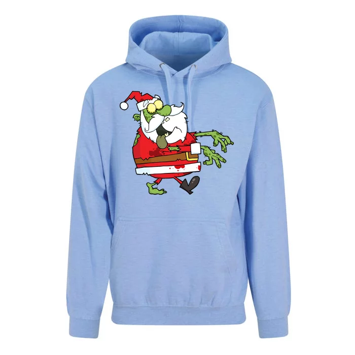 Zombie Santa Unisex Surf Hoodie