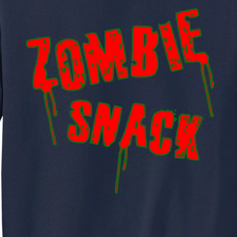 Zombie Snack Tall Sweatshirt