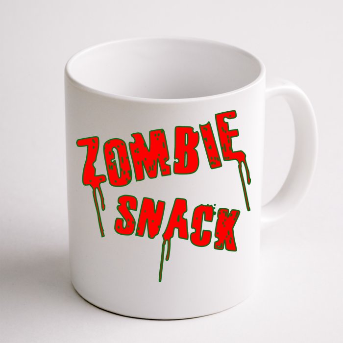 Zombie Snack Front & Back Coffee Mug