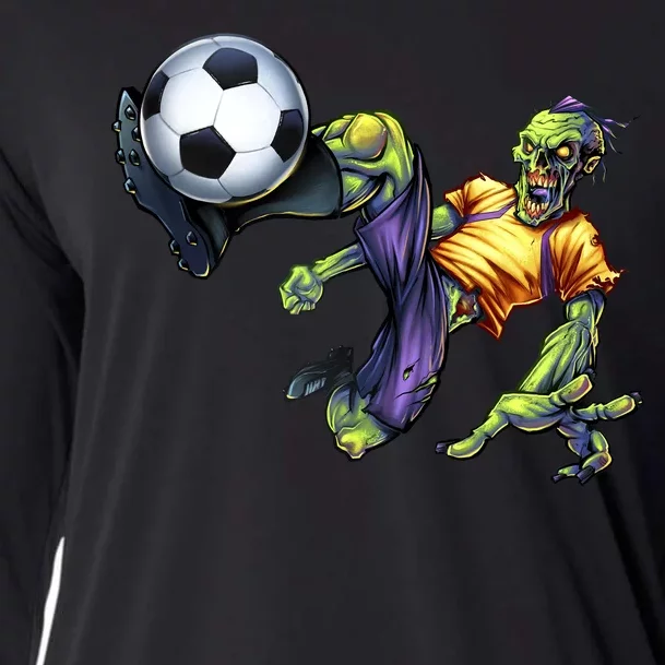 Zombie Soccer Kick Cooling Performance Long Sleeve Crew