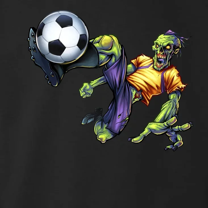 Zombie Soccer Kick Toddler Hoodie