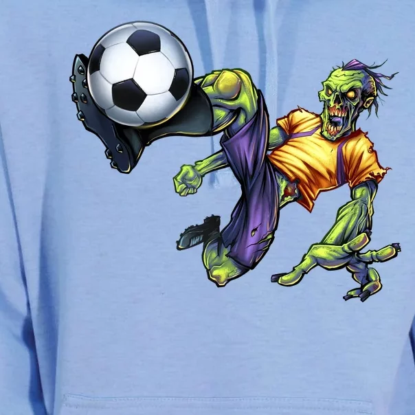 Zombie Soccer Kick Unisex Surf Hoodie