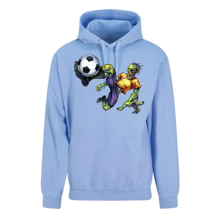 Zombie Soccer Kick Unisex Surf Hoodie