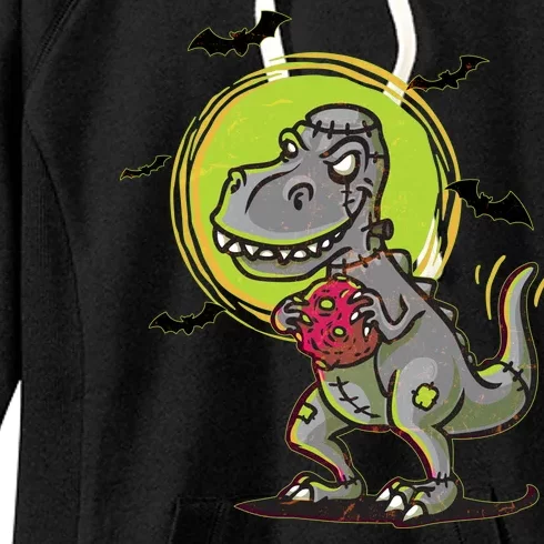 Zombie T-Rex Women's Fleece Hoodie