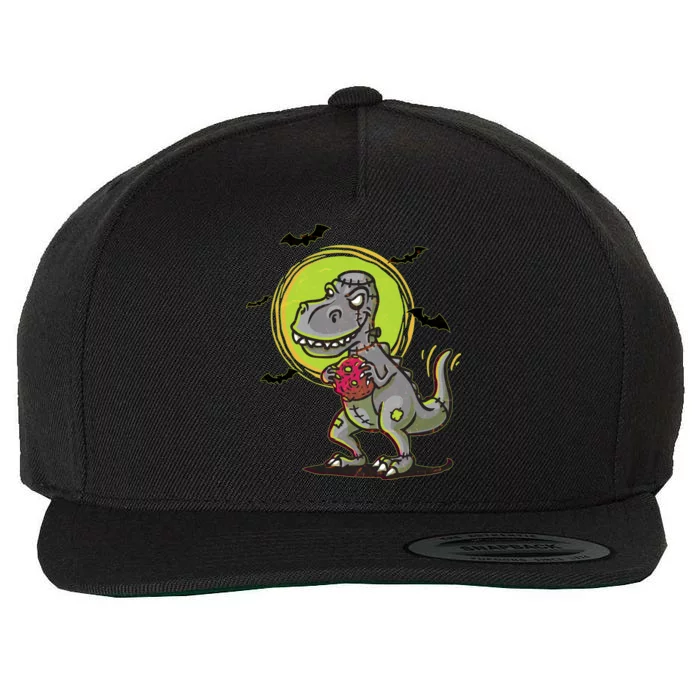 Zombie T-Rex Wool Snapback Cap