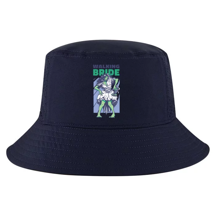 Zombie Walking Bride Cool Comfort Performance Bucket Hat