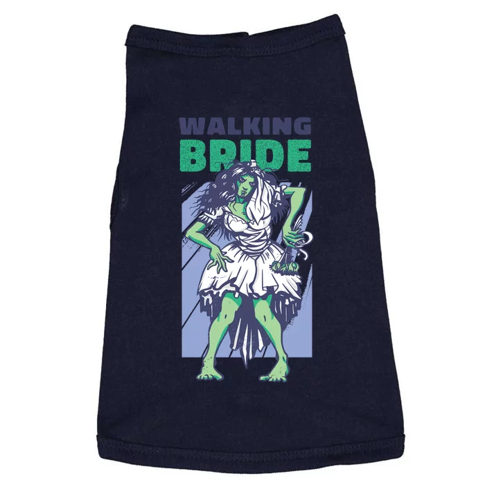 Zombie Walking Bride Doggie Tank