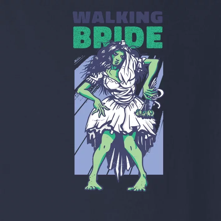 Zombie Walking Bride Toddler Long Sleeve Shirt