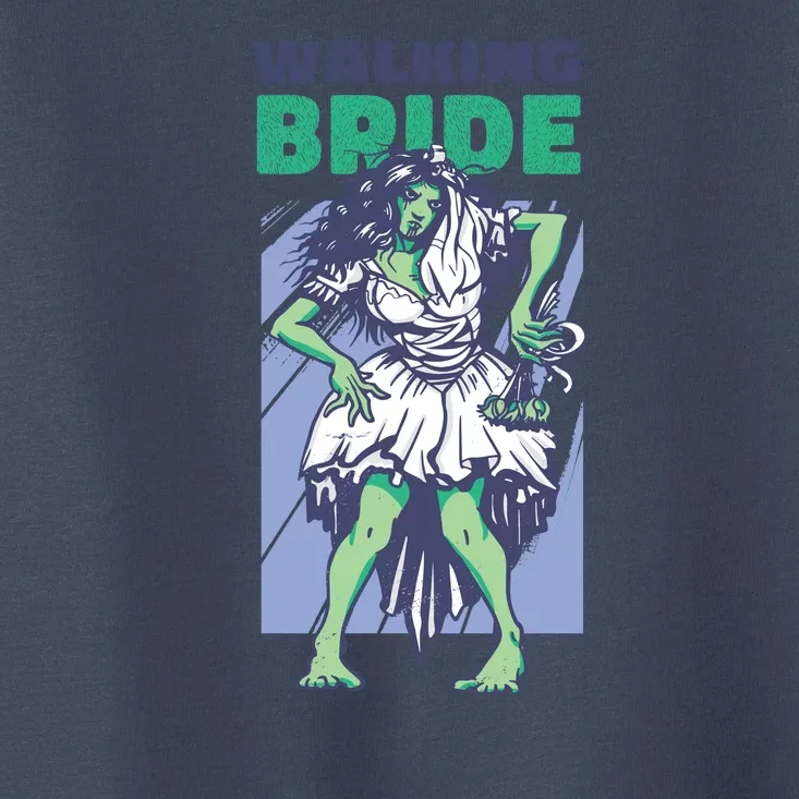 Zombie Walking Bride Toddler T-Shirt