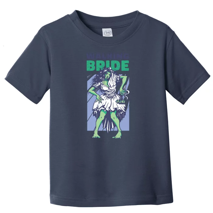 Zombie Walking Bride Toddler T-Shirt