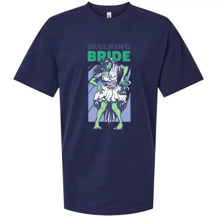 Zombie Walking Bride Sueded Cloud Jersey T-Shirt