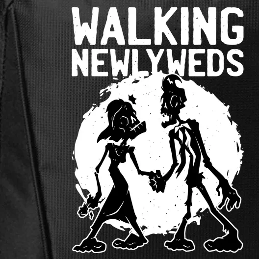 Zombie Walking Newlyweds City Backpack