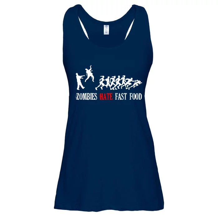 Zombies Eat Brains You'll Be Fine Ladies Essential Flowy Tank