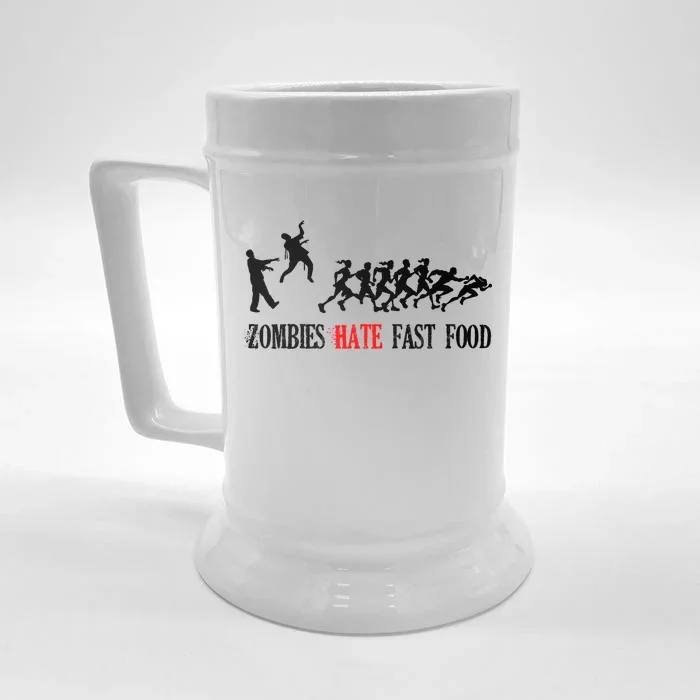 Zombies Eat Brains You'll Be Fine Front & Back Beer Stein