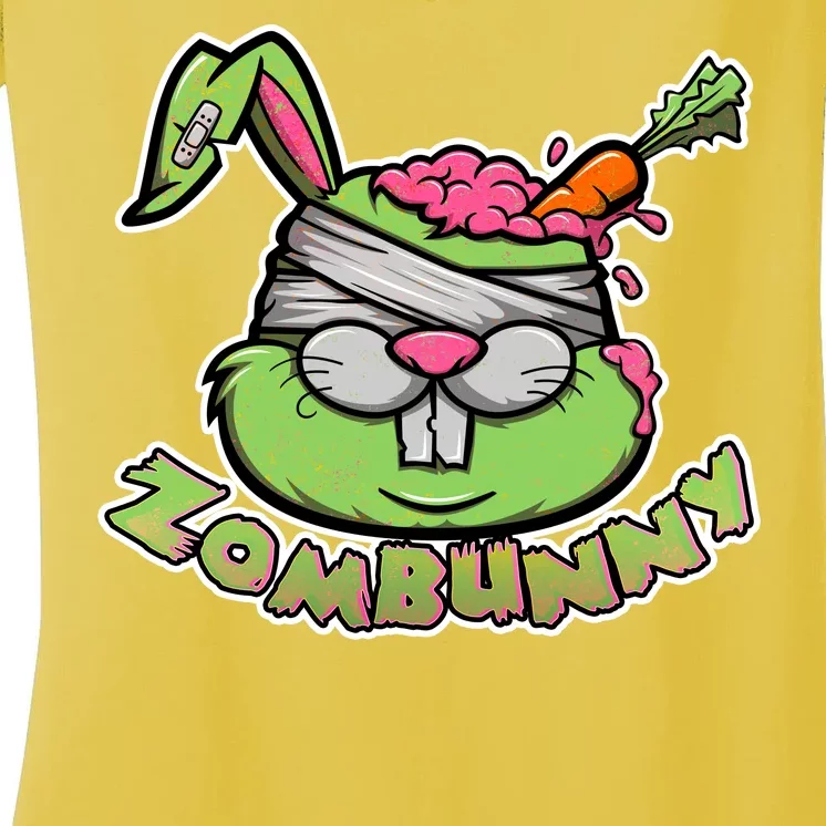 Zombunny Women's V-Neck T-Shirt