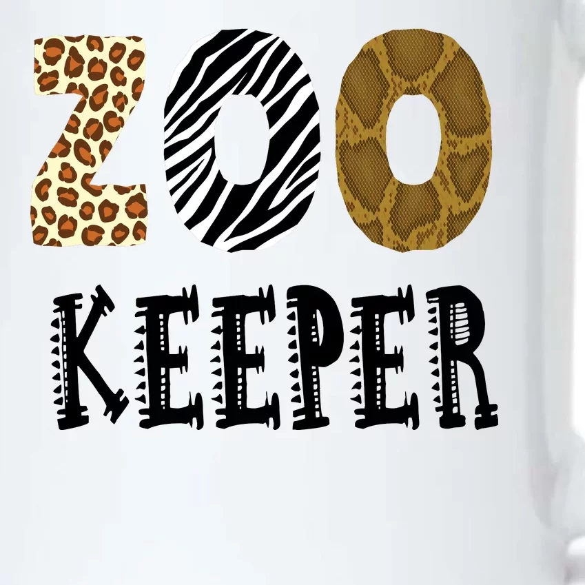 Zoo Keeper Black Color Changing Mug