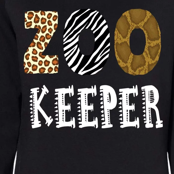 Zoo Keeper Womens California Wash Sweatshirt