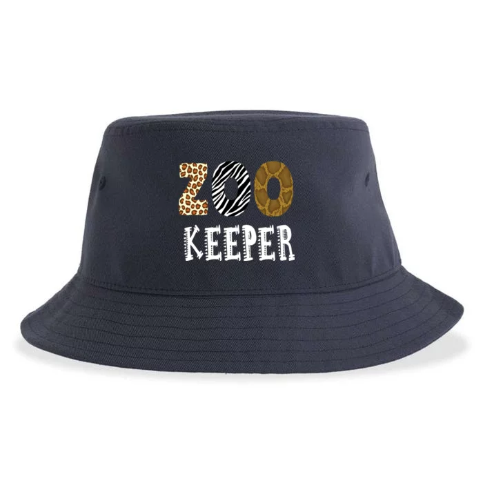 Zoo Keeper Sustainable Bucket Hat