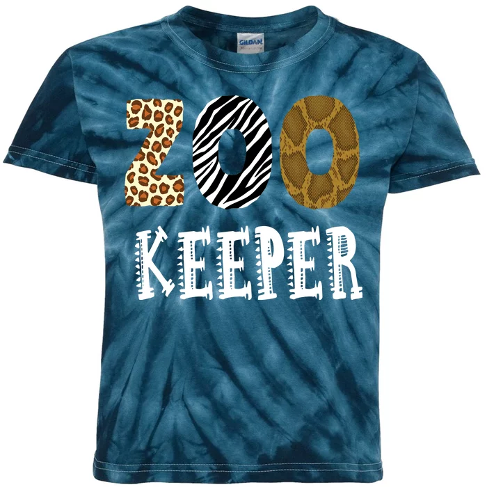 Zoo Keeper Kids Tie-Dye T-Shirt