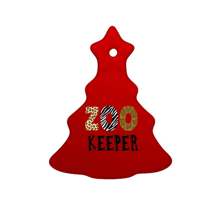 Zoo Keeper Tree Ornament