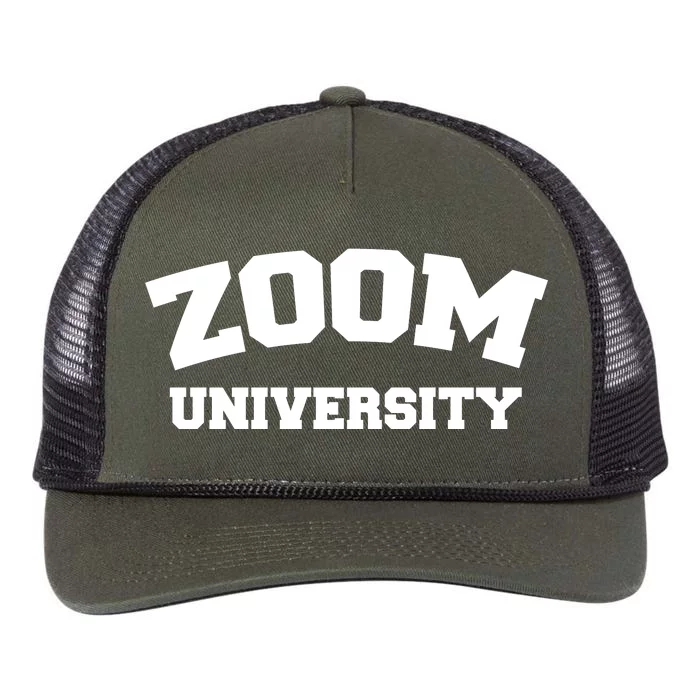 Zoom University Retro Rope Trucker Hat Cap