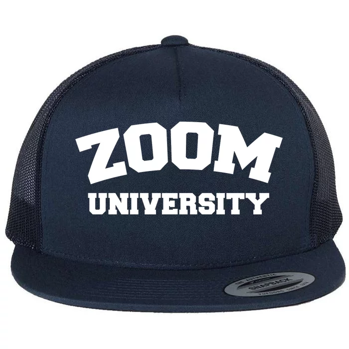 Zoom University Flat Bill Trucker Hat