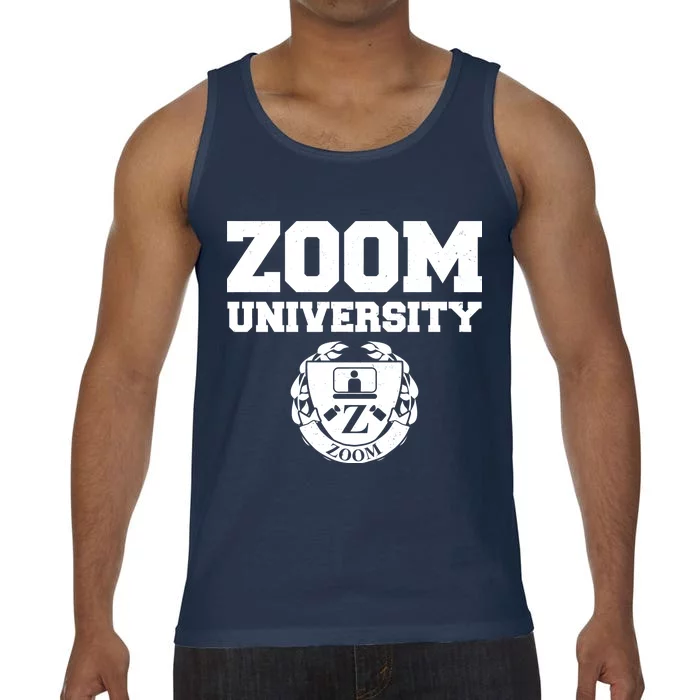 Zoom University Logo Comfort Colors® Tank Top