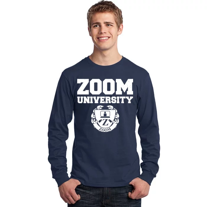 Zoom University Logo Tall Long Sleeve T-Shirt