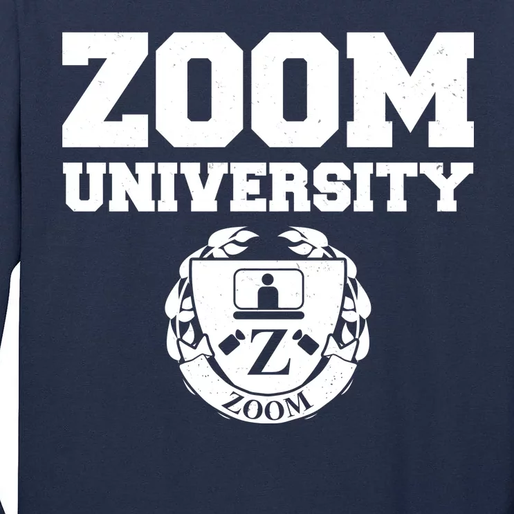 Zoom University Logo Tall Long Sleeve T-Shirt