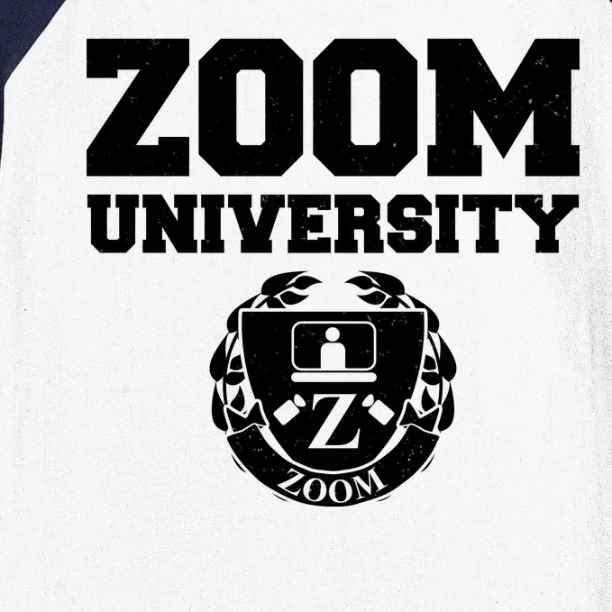 Zoom University Logo Baseball Sleeve Shirt