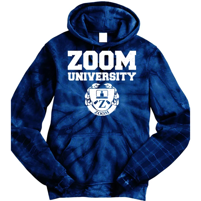 Zoom University Logo Tie Dye Hoodie