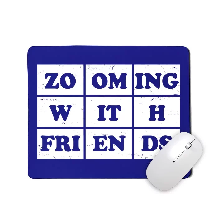 Zooming With Friends Mousepad