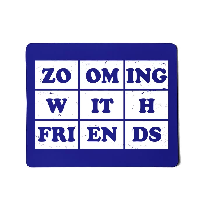 Zooming With Friends Mousepad