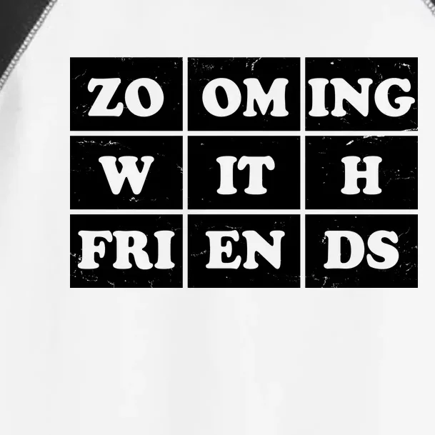 Zooming With Friends Toddler Fine Jersey T-Shirt