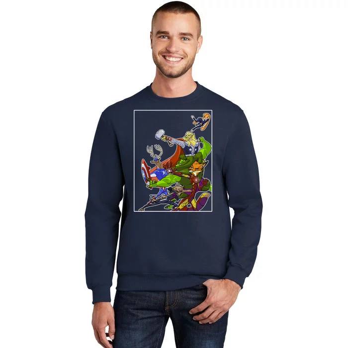 Zootopia Superheroes Avenge Sweatshirt