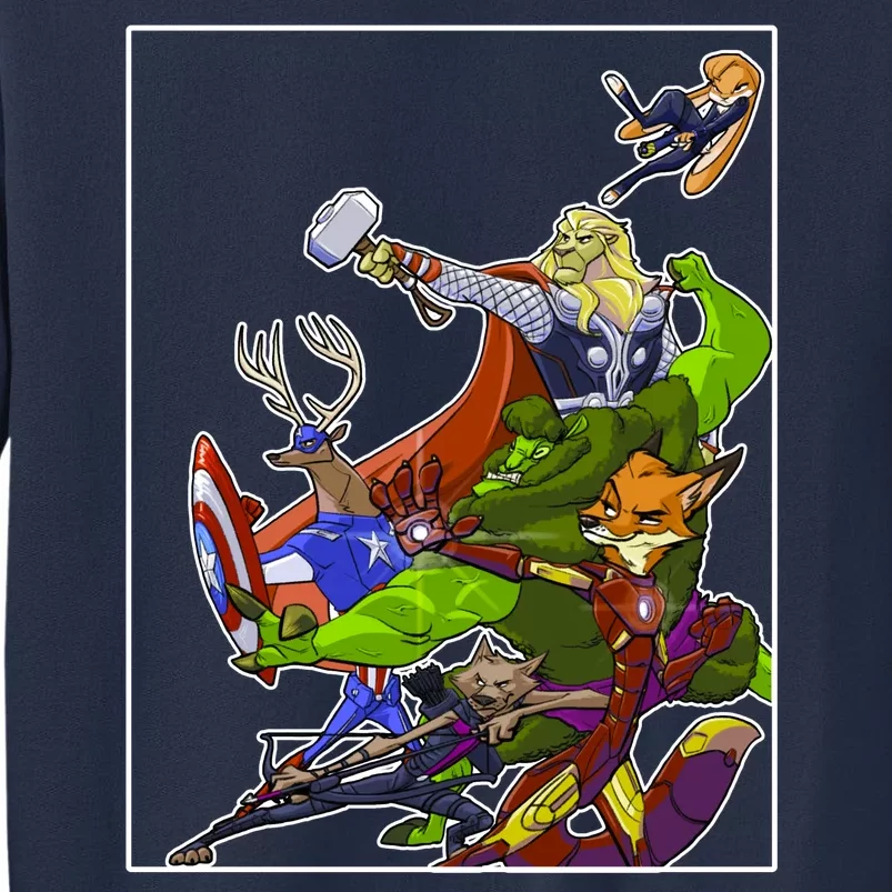 Zootopia Superheroes Avenge Sweatshirt