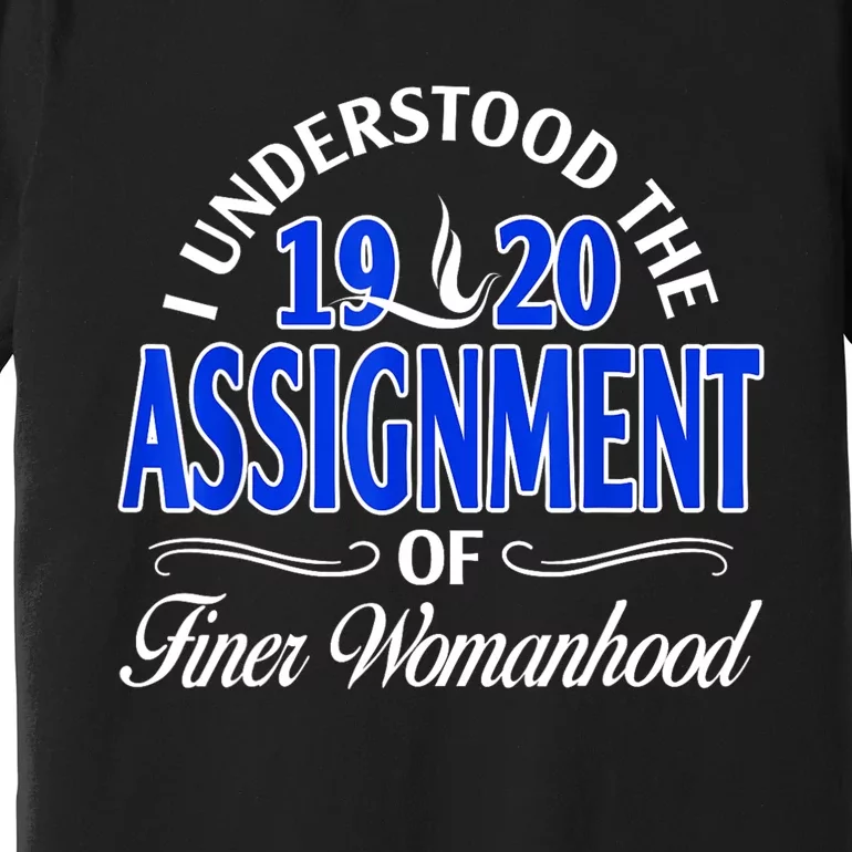 Zeta Phi Beta Sorority Sisterhood Premium T-Shirt