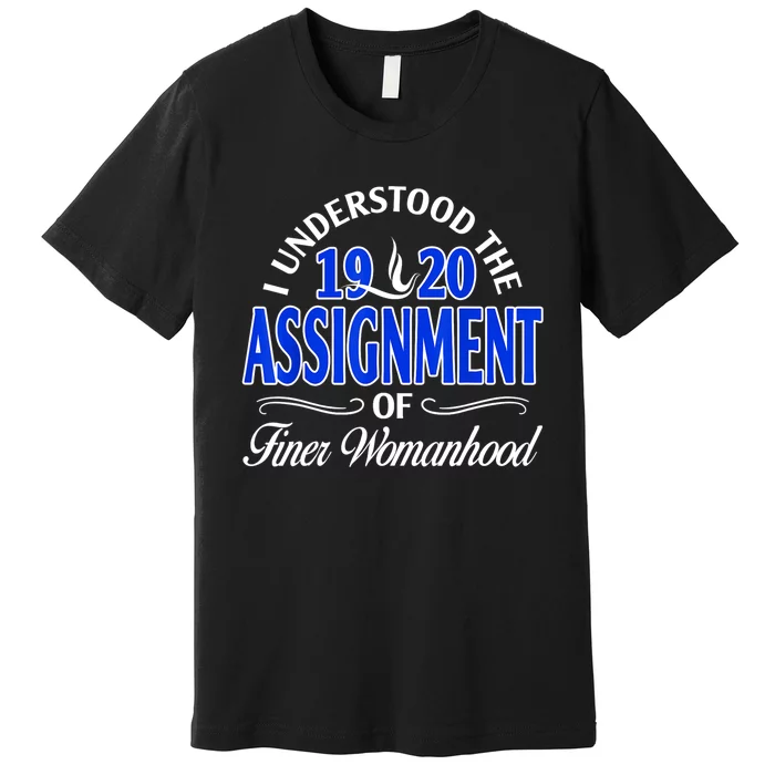 Zeta Phi Beta Sorority Sisterhood Premium T-Shirt