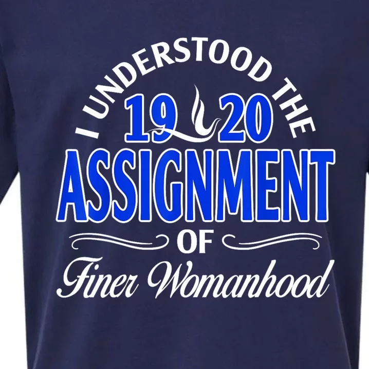 Zeta Phi Beta Sorority Sisterhood Sueded Cloud Jersey T-Shirt