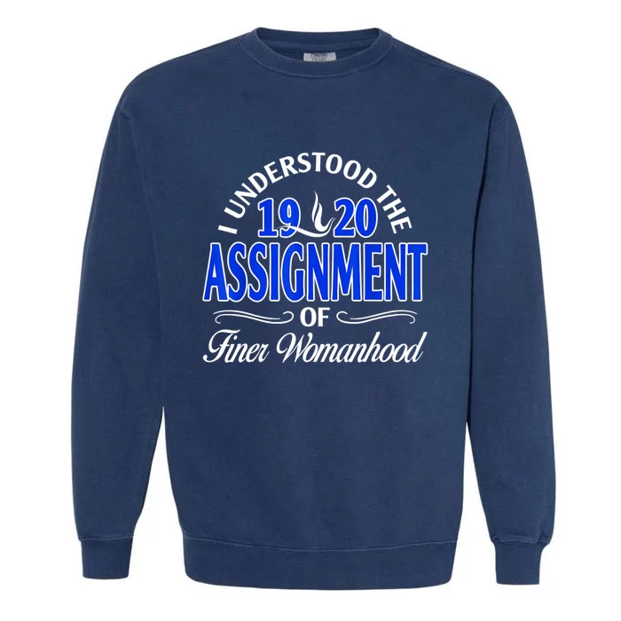 Zeta Phi Beta Sorority Sisterhood Garment-Dyed Sweatshirt