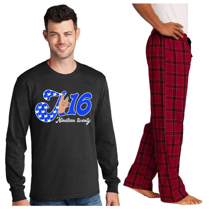 Zeta Phi Beta Sorority Zeta January 16 Founders Day Long Sleeve Pajama Set