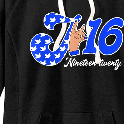 Zeta Phi Beta Sorority Zeta January 16 Founders Day Women's Fleece Hoodie