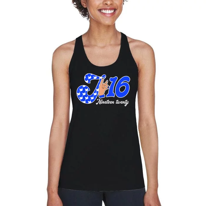 Zeta Phi Beta Sorority Zeta January 16 Founders Day Women's Racerback Tank