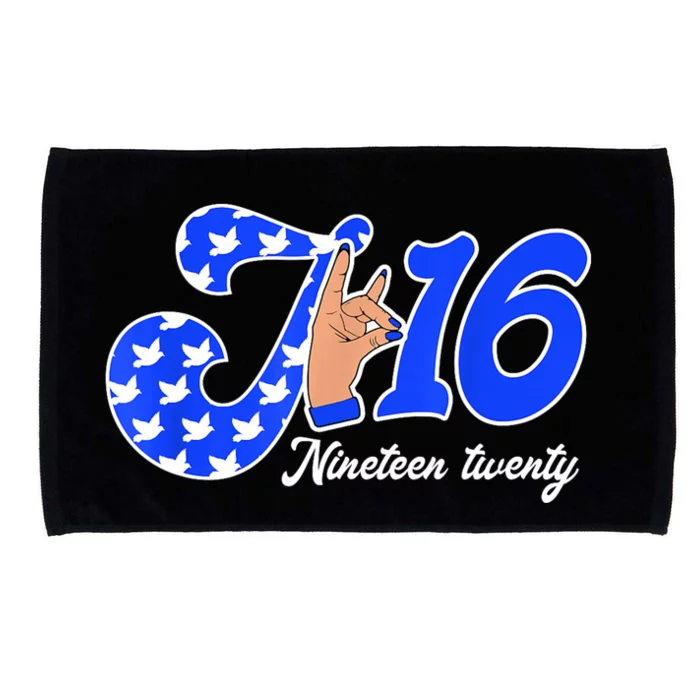 Zeta Phi Beta Sorority Zeta January 16 Founders Day Microfiber Hand Towel