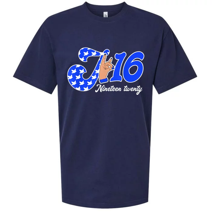 Zeta Phi Beta Sorority Zeta January 16 Founders Day Sueded Cloud Jersey T-Shirt