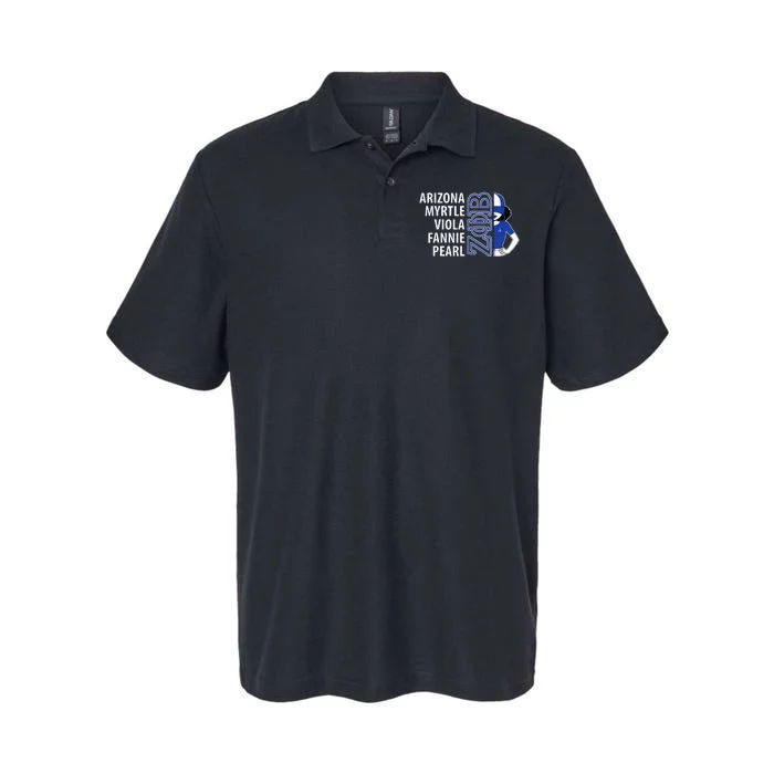 Zeta Phi Beta Sorority Est.1920 Sisterhood 2308029 Softstyle Adult Sport Polo