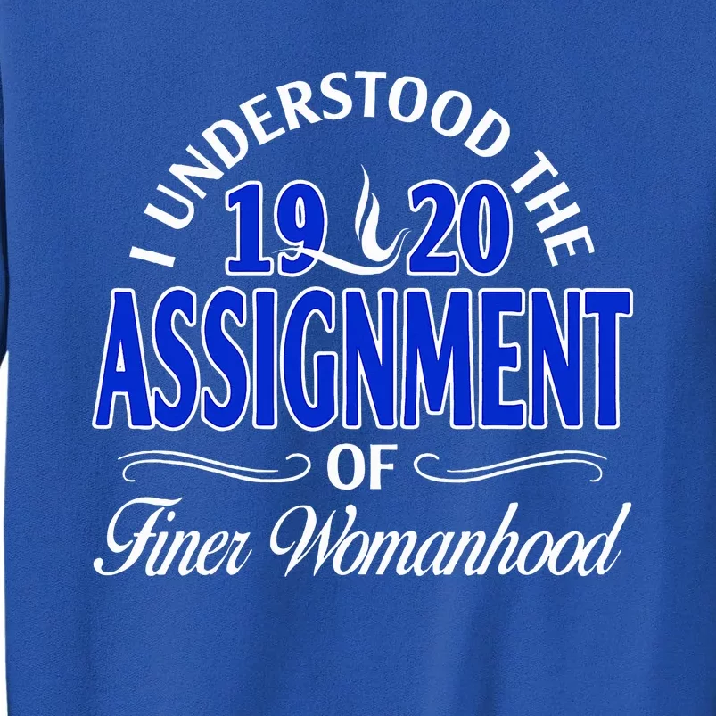 Zeta Phi Beta Sorority Sisterhood Tall Sweatshirt