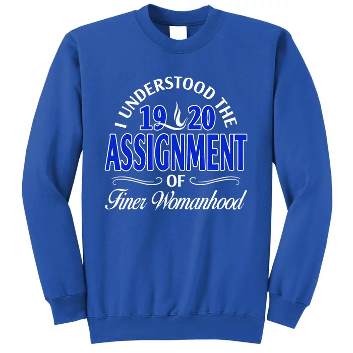 Zeta Phi Beta Sorority Sisterhood Tall Sweatshirt